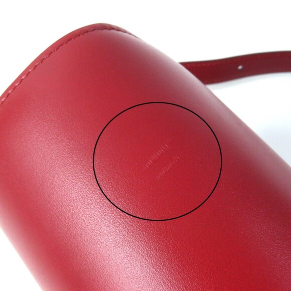 CELINE CLASSIC BOX Small (189183DLS) Classic Box Leather Shoulder Bag in Red ... - Picture 13 of 13